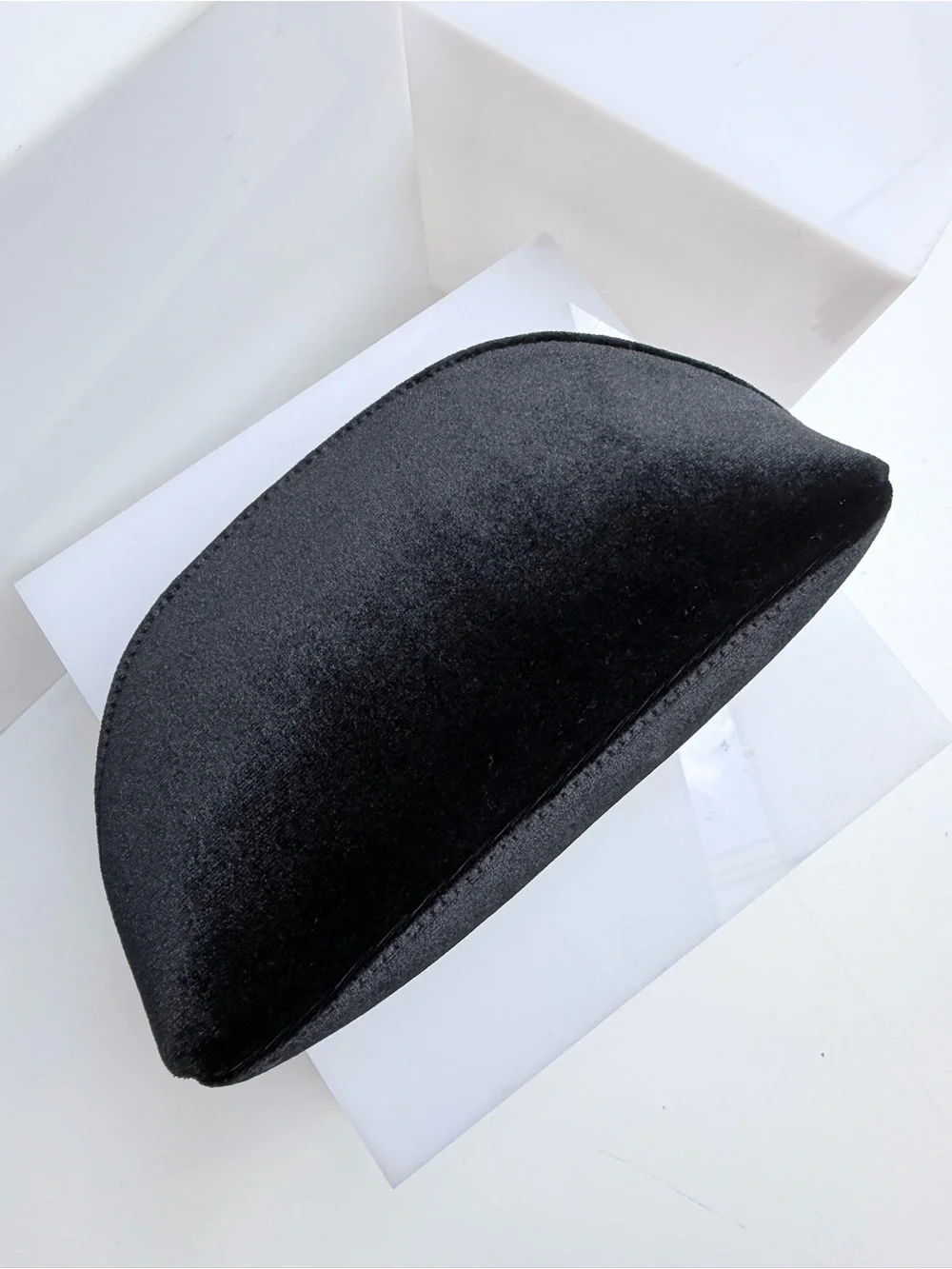 Mini Dior Beauty Bag In Black Velvet